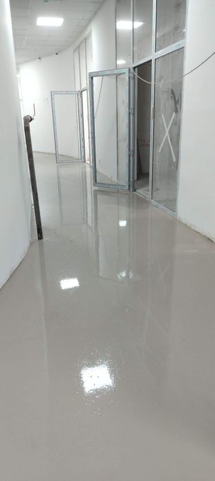 Амистрон кафел наливной пол ишлари