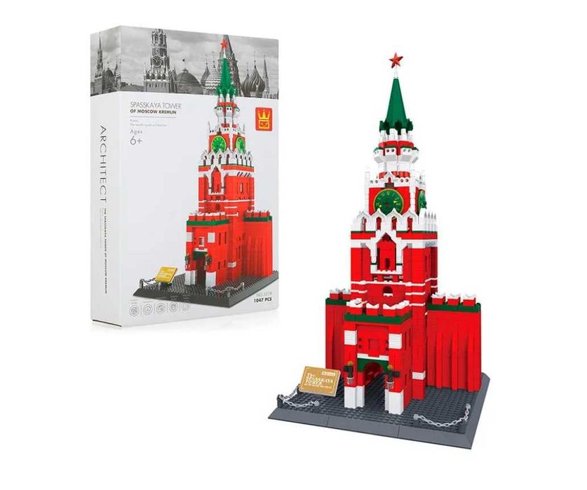 Lego Лего Московского Кремля 1047-детал Доставка бесплатно