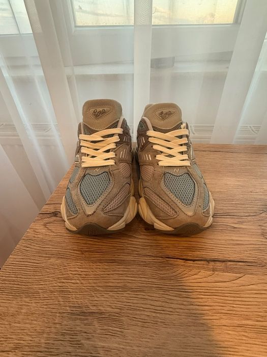 New Balance 9060 – maro/bej – mărimea 38 (potriviți pentru 37)