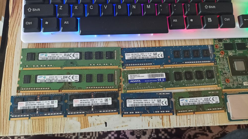 Ram памет,процесори и MXM видео карта