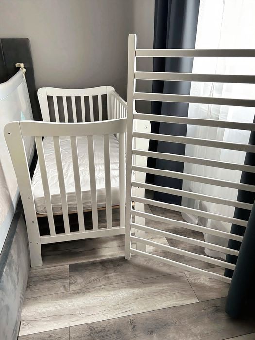 Pat bebe 120x60 folosit 3 ori maxim