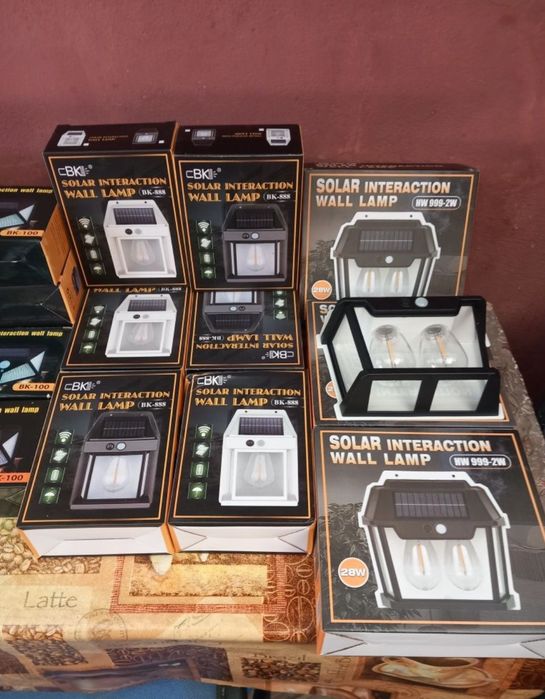 Lampi solare diferite modele.