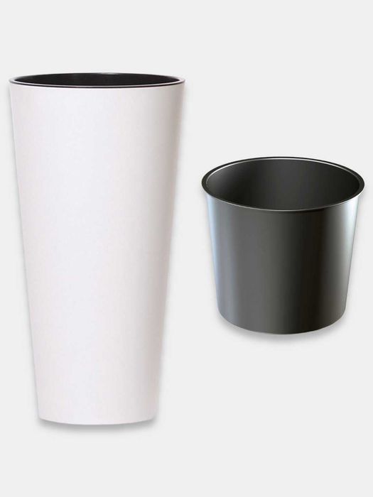 Пластиковые горшки для цветов