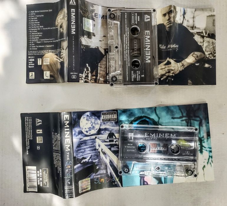 EMINEM - Първите два на аудио касети