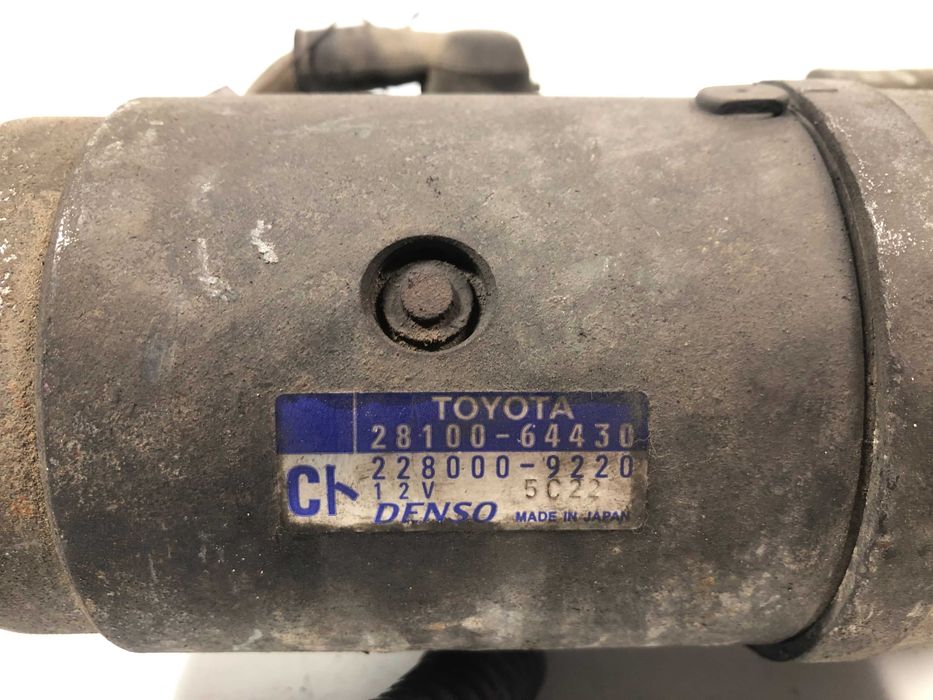 Стартер Toyota Avensis Verso 2.0 D4D 116hp 1CD