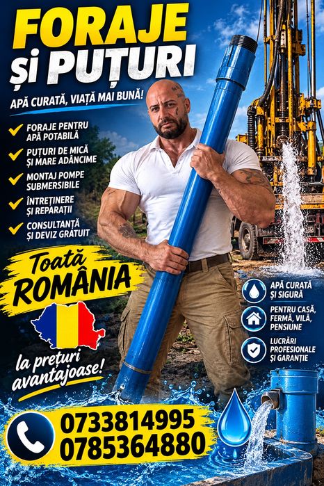 Foraje Fântâni,Puturi !