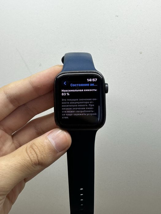 Apple Watch SE 44mm 83% хорошее состояние