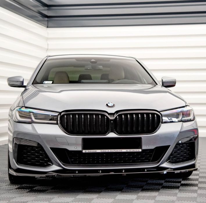 Преден Лип Спойлер BMW БМВ G30 G31 LCI Facelift – Черен Гланц НА СКЛАД!!