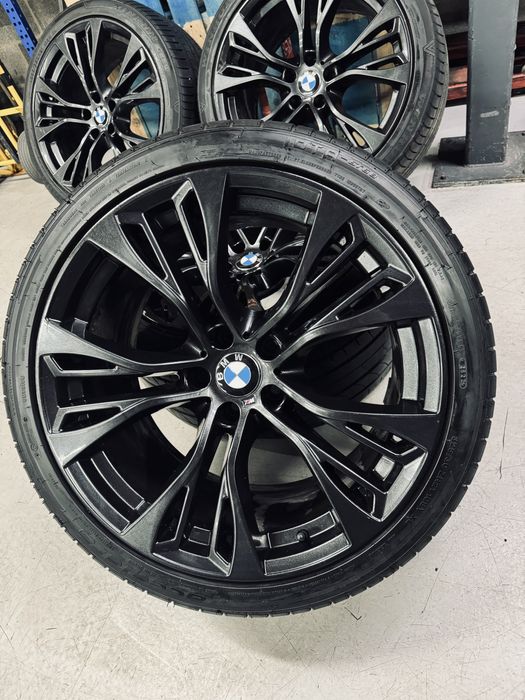Jante Bmw X5 X6 R21 F15 F16 Originale 5x120 M599 Winrun 60% Negru Mat