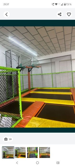 Trambulina profesionala 9 spații