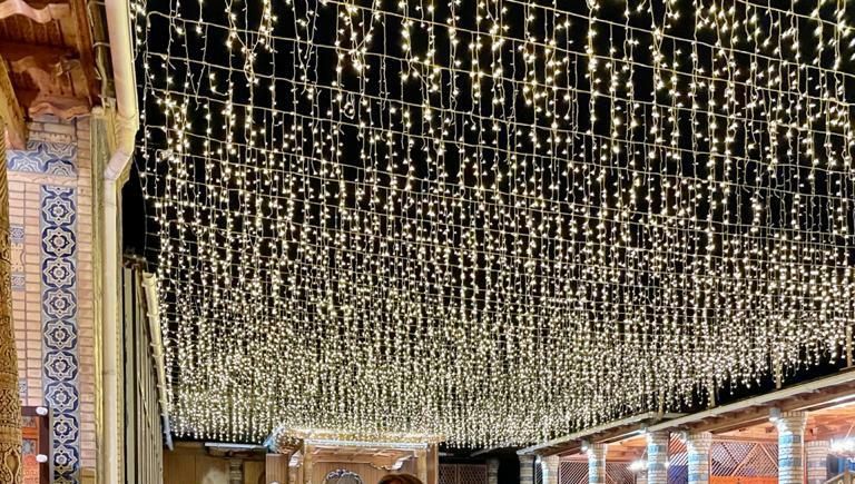 Гирлянды водопад, сетка, дождик