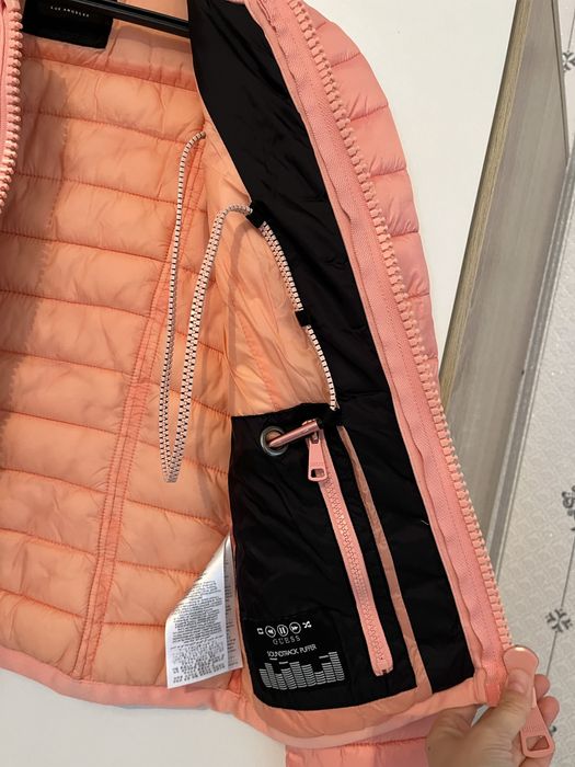 Розовая куртка Guess