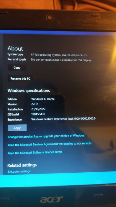 Лаптоп Acer Aspire 4738Z