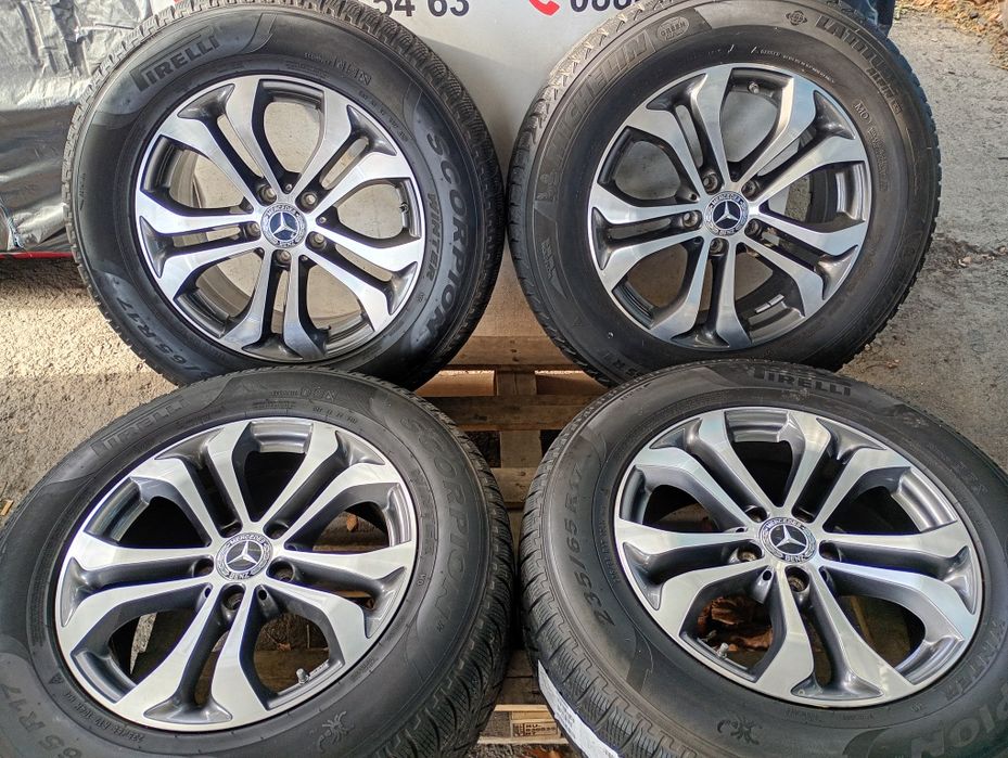 Почти нови 17-5х112 ЕТ36 7.5j Mercedes Benz GLC