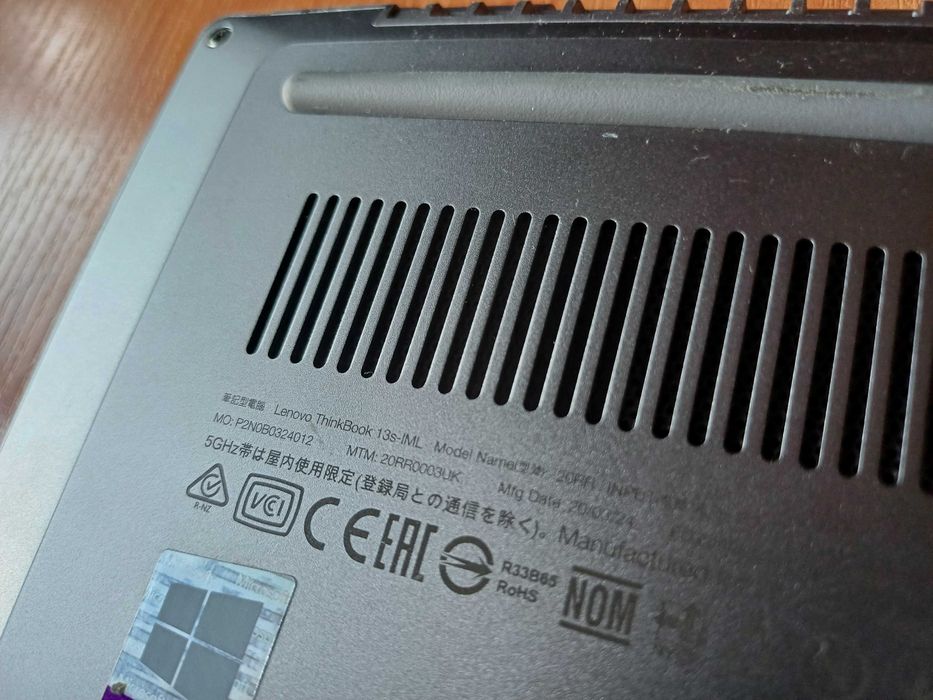 13.3" FHD IPS ThinkBook 13s Core i7-10510U/16GB RAM/512GB SSD Nvme