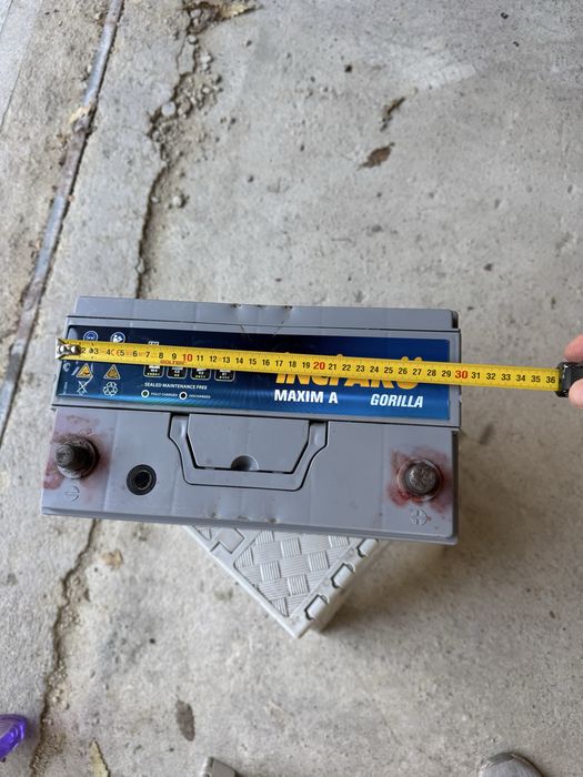 Продавам акумулатор Inci Akü 100 Ah (830 A) – за Toyota Prado 150