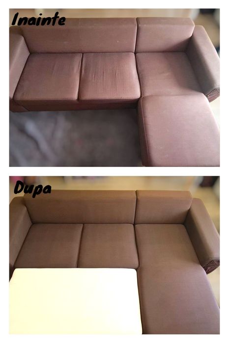 Curatare profesionala canapele.