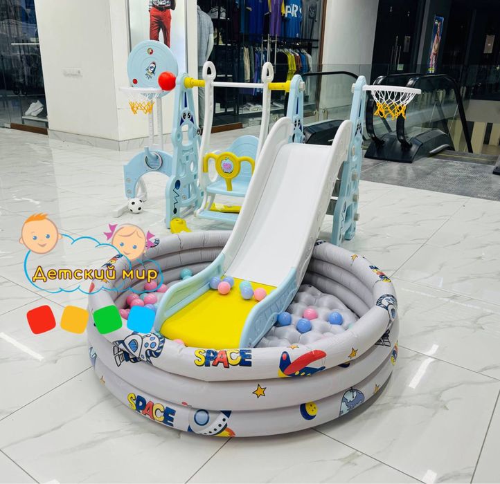 Летский Горка качеля. Болалар качеляси