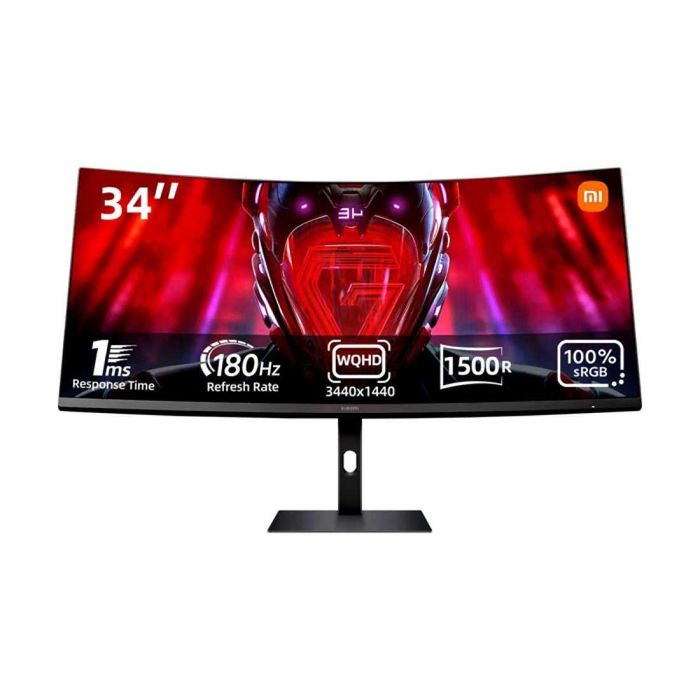 Xiaomi g34i WQHD 34inch 180hz 1ms, NOU Garanție, monitor gaming pc