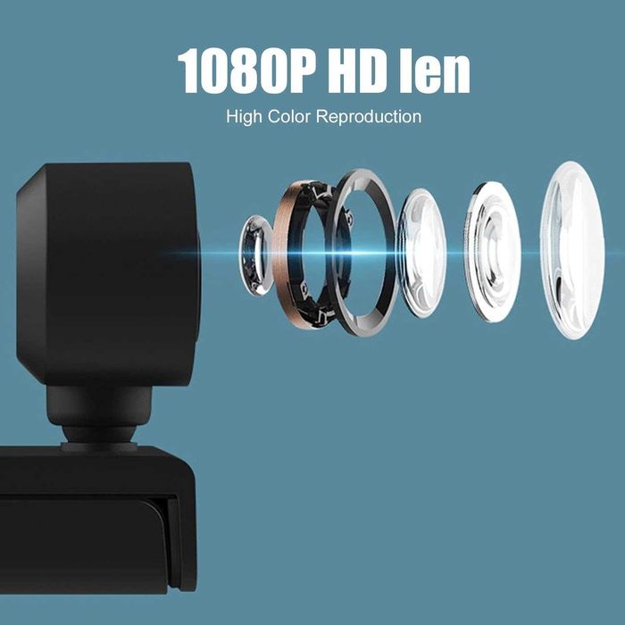 1080P Full HD уеб камера с микрофон