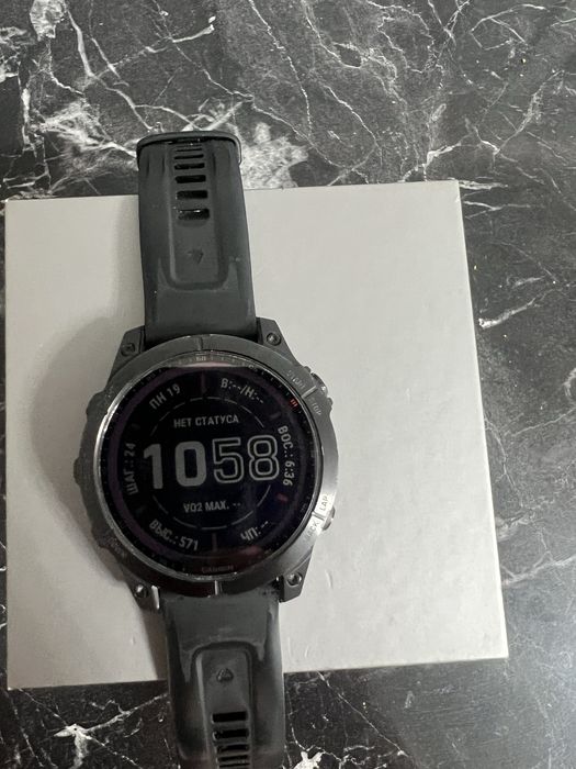 Garmin Sapphire Solar Fenix7