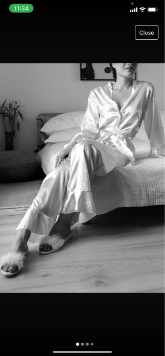 Slapi satinati pentru nunta.