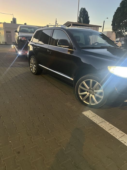 Vand/schimb touareg si platforma de 3.5t 3 axe