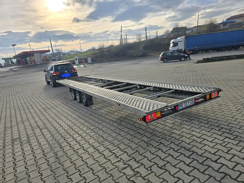 Trailer /platforma  8.5 m drept roti 13