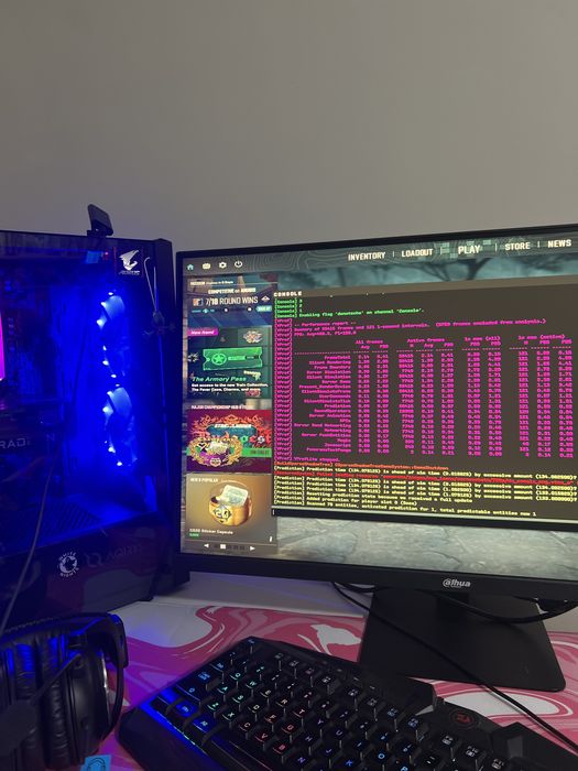 Pc gaming ( ryzen 5700x , rx6600xt , b550m k, am4)