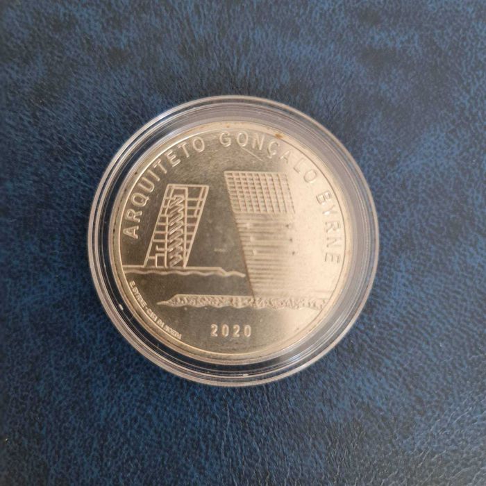 Сребърни монети Португалия 7,5 евро архитектура комплект 3 броя