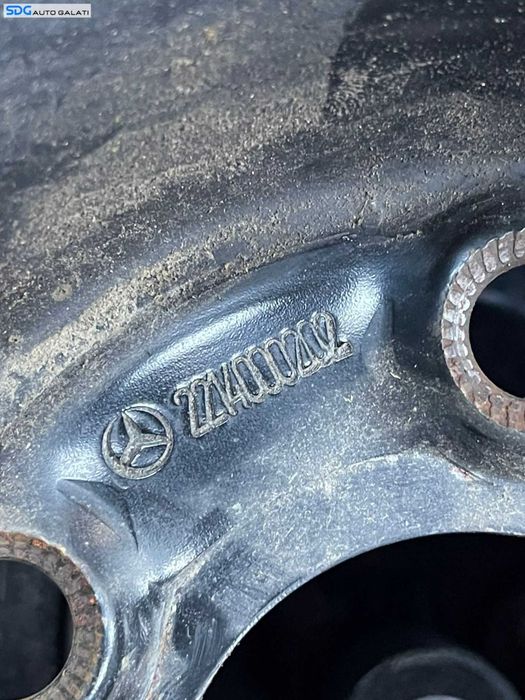 Janta Roata Rezerva Tabla T 155 70 19 R19 ET35 Fara Anvelopa Mercedes Clasa S Class W221 S320 2005 - 2013 Cod 2214000202 [C0395]