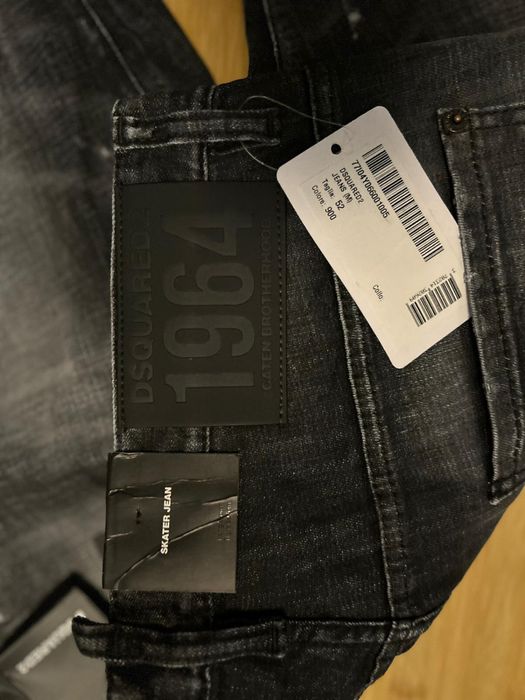 Dsquared2 GREY ‘Skater’ jeans