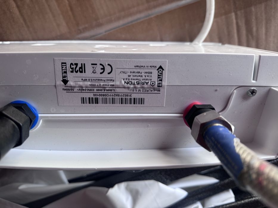 Boiler instant ariston aures