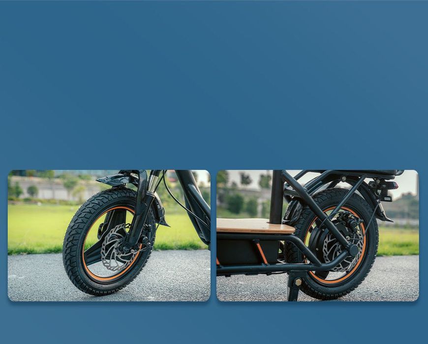 Электросамокат Kukirin C1 Pro 500W — запас хода 100 км, сиденье
