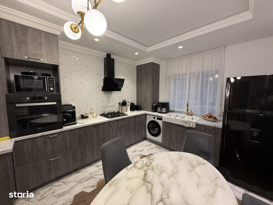 Apartament 3 camere de vânzare | Burdujeni | Complet Mobilat — fotografia 3