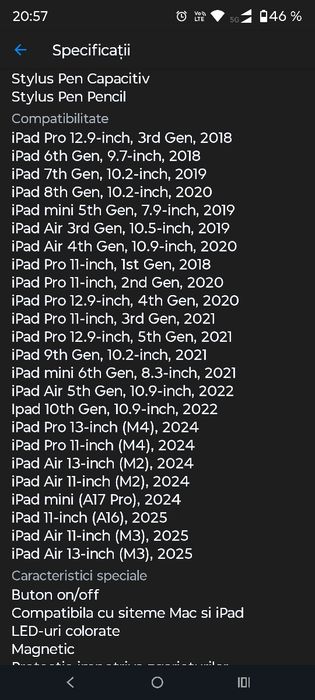 Vând Stylus iPad Pen in stare excelenta