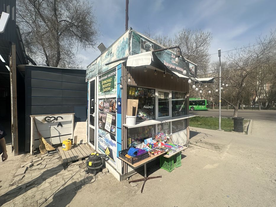 Будка киоска ларек