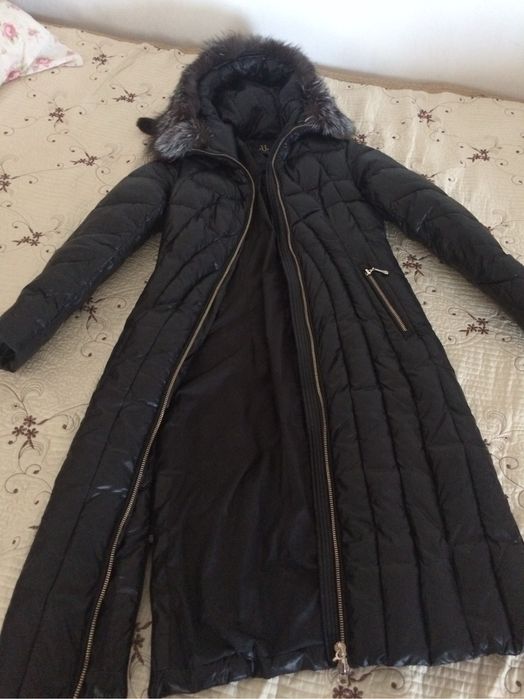 Зимняя длинная куртка