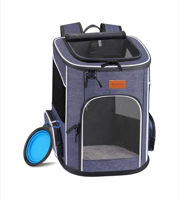 Раница за домашни любимци за мотор или велосипед.