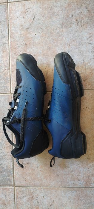 Обувки за шосейно и гравел колоездене с клипсове, шпайкове, TRIBAN