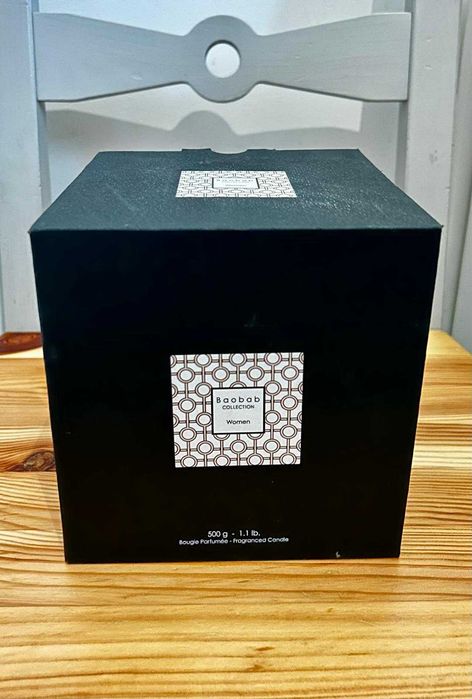 Lumânare parfumată pentru femei, 500 g – Colecția Baobab (NOU)