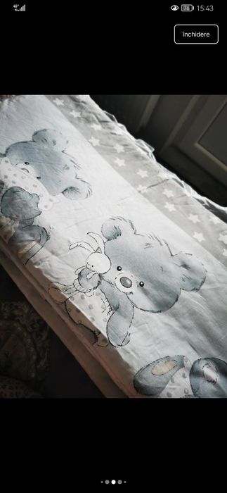 Lenjerie pătuț  Teddy hug