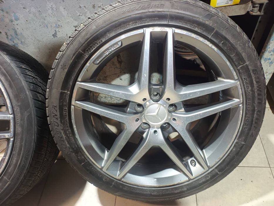 Продавам джанти + гуми  19 AMG W222 Mercedes Benz S class