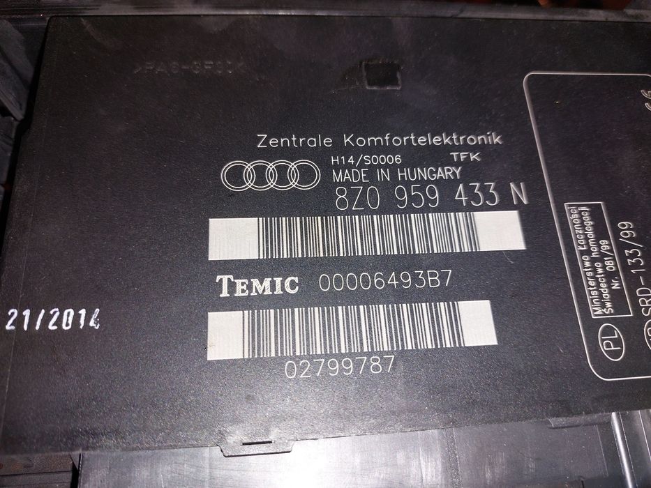 Комфорт модул за ауди а2.