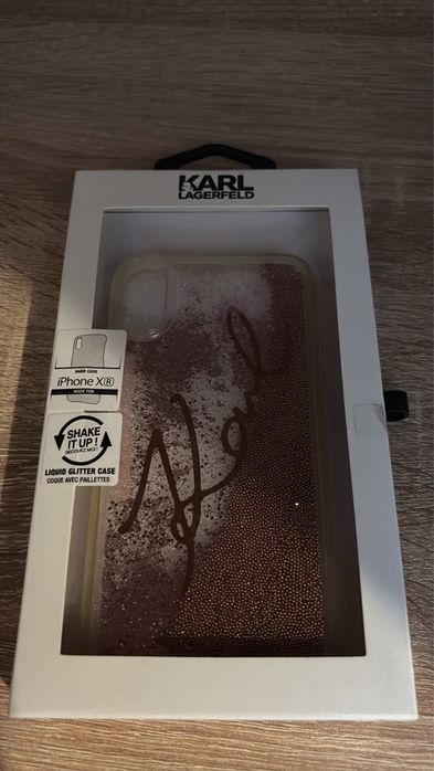 Husă telefon Karl Lagerfeld sclipici