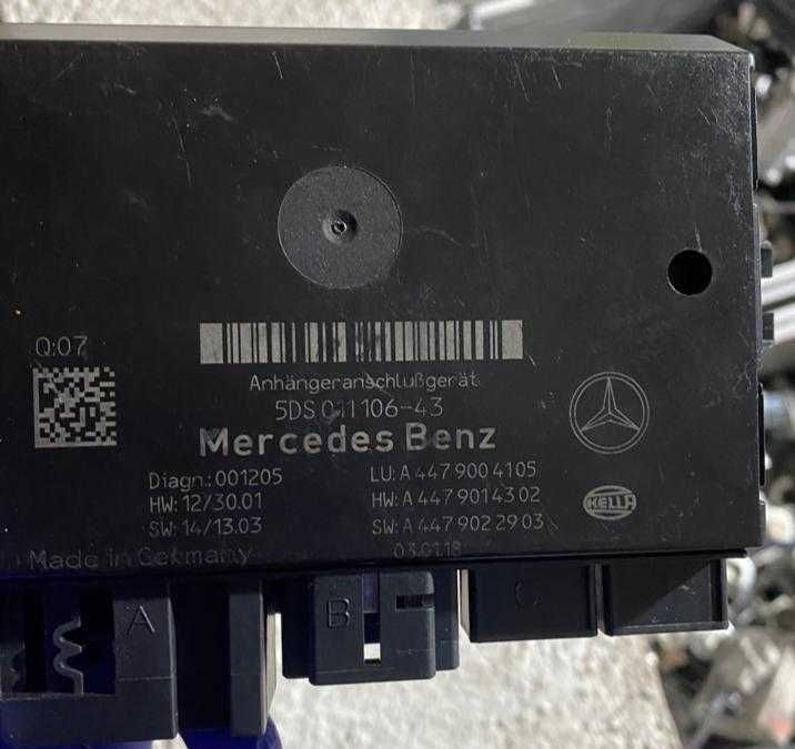 Unitate de comanda ECU W447 Carlig Remorcare Mercedes Vito