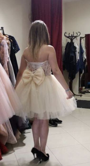 Официална къса рокля