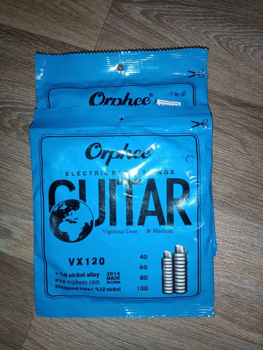 Струны для бас гитары