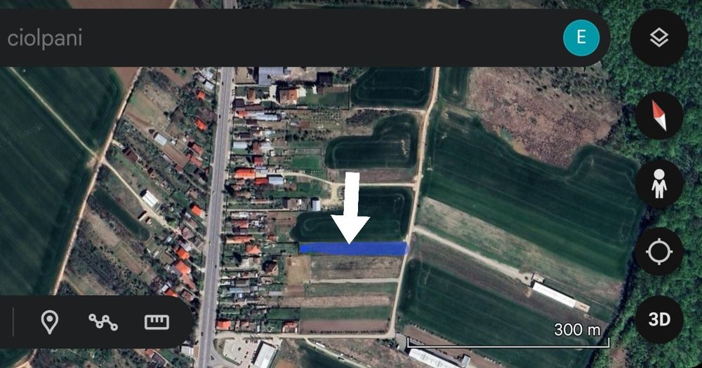 Intravilan centru Ciolpani