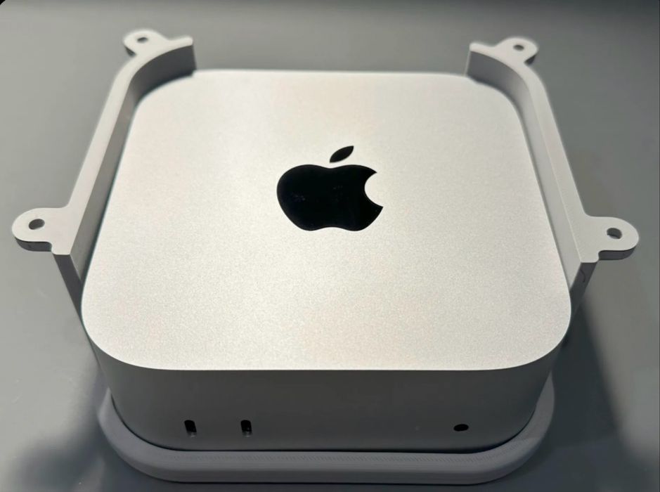 Suport Sub Birou Mac Mini M4 / Mount Desk MacMini Dock Nou